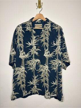 Vintage 100% Silk Hawaiian Shirt